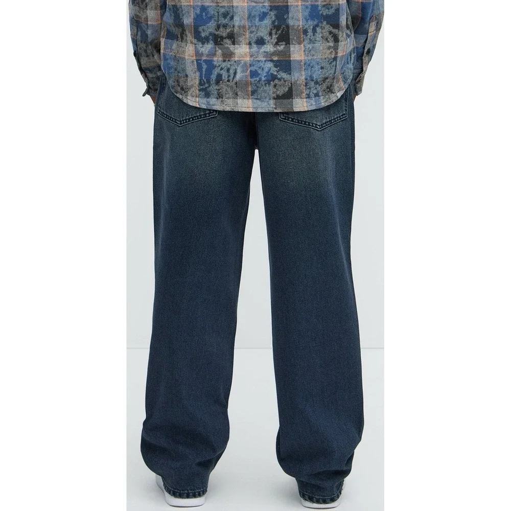 ✨‎ Nova Men Dark Wash Straight Leg Denim Jeans Classic Casual Size 38 ✨